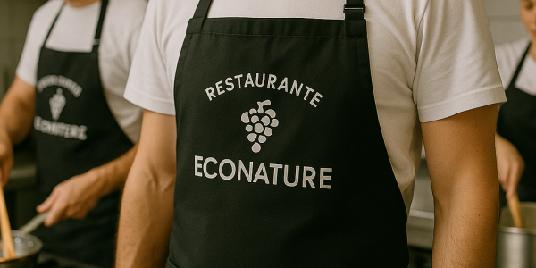 Estampación Textil, Bordados e Impresión DTF Canovelles · Delantales